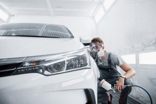 The,Procedure,Of,Painting,A,Car,In,The,Service,Center